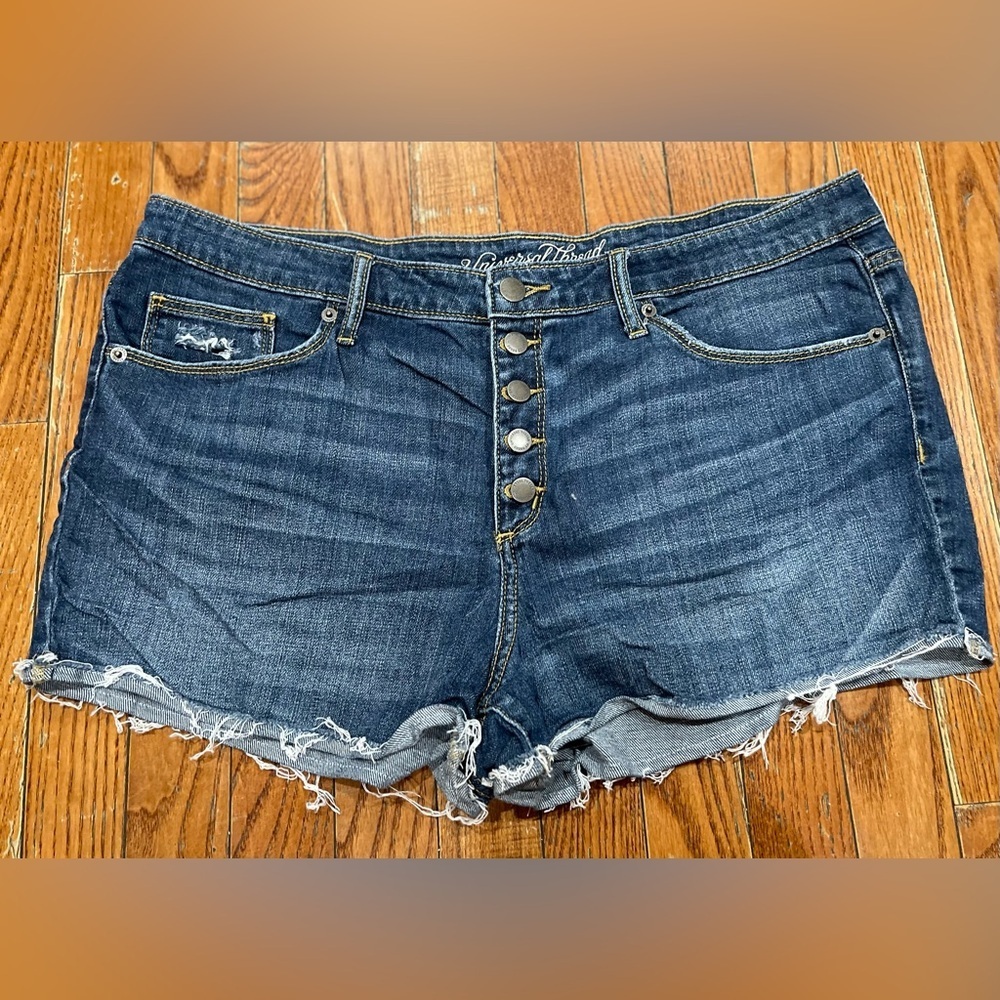 Universal Thread Dark Blue Jean Shorts